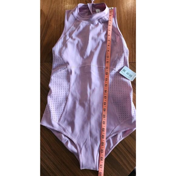 NWT Lululemon Swell Seeker Paddle Suit Rose Mellow one piece swimsuit Sz 8 surf - Picture 11 of 13